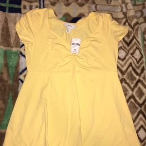 Super cute fun yellow dress